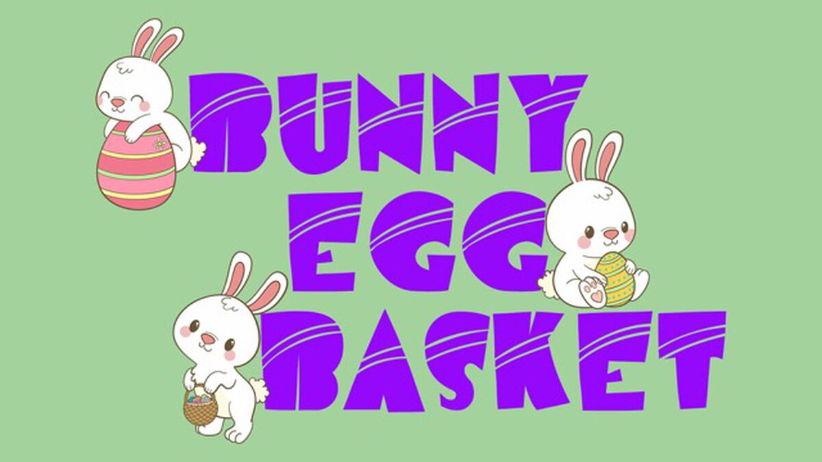 Easter Bunny Egg Basket image number null